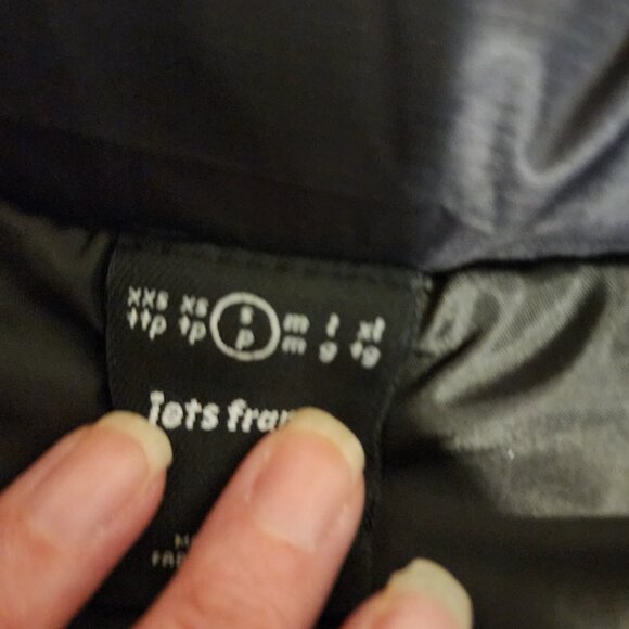 Urban Outfitters Iets Frans Men’s Quilted Puffer Vest NWT Black Small - Picture 6 of 11